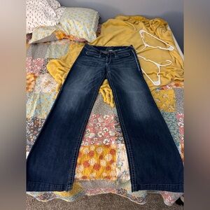 Ariat Women's Dark Indigo Wide Leg Jeans